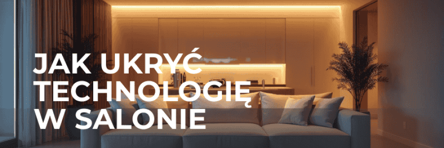 Jak ukryć technologię w salonie, żeby nie zdominowała wnętrza?